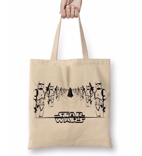 Star Wars 01 Bez Çanta Uzun Saplı