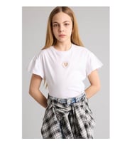 Defacto Baskılı Beyaz Kız Çocuk T-Shirt G9913A8/WT79
