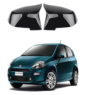 Fiat Evo Punto 2009-2012 Uyumlu Batman Parlak Siyah Ayna Kapağı