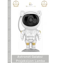 #Projeksiyon Uzay Kumandalı Yıldız Gökyüzü Gece Lambası Modern Astronot Galaksi Projeksiyon Lamba
