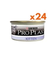 Pro Plan Pro Plan Kitten Tavuk Etli Yavru Kedi Konservesi 85 Gr ( 24 Adet X 85 Gr )