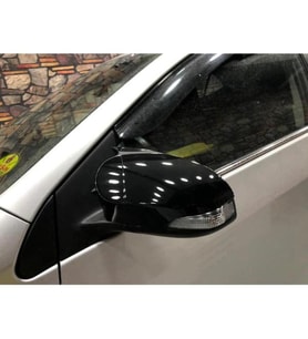 Sts Oto Aksesuar Toyota Verso 2014-2017 Batman Yarasa Ayna Kapağı Piano Black Abs Plastik