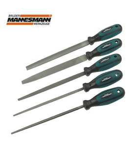 Mannesmann 61006 Metal Eğe Seti, 6 Parça (Çok Renkli)