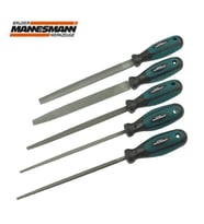 Mannesmann 61006 Metal Eğe Seti, 6 Parça (Çok Renkli)