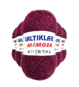 5 Adet Mimoza Kristal Işıltılı Şal Patik Yelek İpi 26