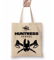 Dead By Daylıght Huntress School 01 Bez Çanta Uzun Saplı
