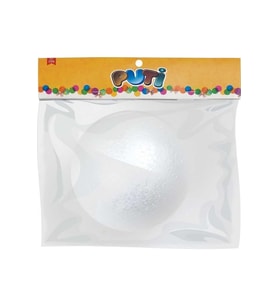 Puti Köpük Top 15 CM Tekli 