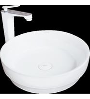 Pure Beyaz Tezgah Üstü Çanak Lavabo W-202