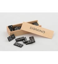 Periboia Ahşap Kutulu Domino Oyunu Model 2 (Karışık)