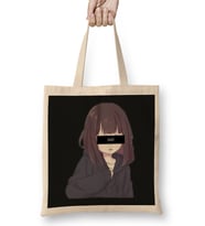 Sad Anime Girl Bez Çanta Uzun Saplı