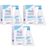 Sebamed Bebek Şampuanı 500ML Pompalı (Yenidoğanlar İçin) (3 Lü Set)