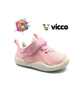 Vicco Yaomi Kauçuk Kaymaz Taban Ortapedik Bebe Sneaker PUDRA