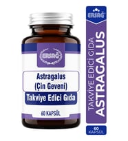 ERSAĞ Astragalus Çin Geveni Ekstraktı Takviye Edici Gıda 60 Kapsül