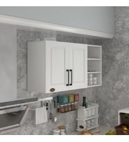 Kenzlife hazır mutfak dolabı maydanoz90 byz mod1 90*120*32 mebran kapak suntalam gövde (Karışık)