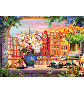 Anatolian 1000 Parça Amsterdam Puzzle - Angelo Bonito