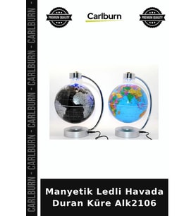 Özel Üretim Dekoratif Işıklı Modern Ofis Hediye Masaüstü Manyetik Ledli Havada Duran Küre Alk2106