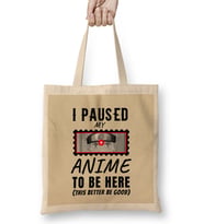 Sarcasm Funny Anime And Manga Otaku Lover Gift Bez Çanta Uzun Saplı
