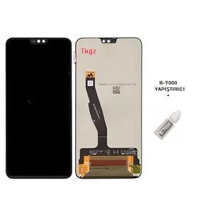 Tkgz Honor 8X Uyumlu Lcd Ekran Dokunmatik Servis + B-7000