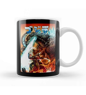 Godzilla Rulers of Earth 01 Kupa Bardak Porselen