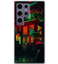 Galaxy S24 Ultra Kılıf HD Desen Baskılı Kılıf - China Street