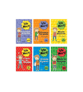 Işte Mert! Değerler Eğitimi Serisi 6 Kitaplık Set (7-12)
