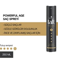 Lexroo Powerful Age (İnce ve Zayıflamış Saçlar İçin) Sprey 250 ml