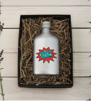 BK Gift Hediye Kutulu Kişiye Özel İsimli Baba Temalı Gümüş Tasarım Cam Şişede 200 ml Kolonya-5, Babaya Hediye, Babalar Günü Hediyeleri, Hediyelik Baskılı Kolonya