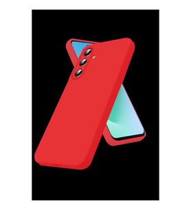 Northcity Samsung Galaxy A27 5g Nano İçi Kadife Silikon - Kırmızı