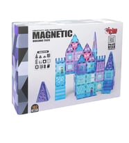 102 parça Manyetik Yapı Blokları 7,5 cm-hediyelik
