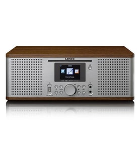 Lenco DIR-270 İnternet Radyo DAB FM Radyo CD Bluetooth Kumandalı Ahşap