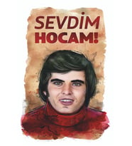 Yeşilçam Temalı Retro Ahşap Poster