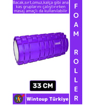 #FoamRoller Spor Fitness Egzersiz Pilates Yoga Masaj Esneme Bacak Sırt Bel Omuz Kalça Foam Roller