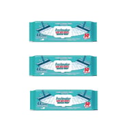 Freshmaker Karbonat ve Beyaz Sirke Katkılı Yüzey Yer Temizlik Mandallı Mop Havlusu - 50'li 3 Paket