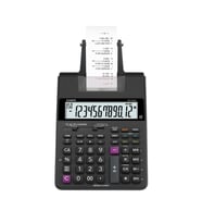 Casio HR-100RC 12 Digit Şeritli Hesap Makinesi (Siyah)