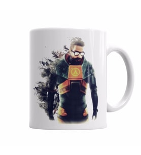 Half Life Gordon Freeman  Kupa Bardak Porselen