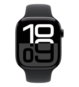 Apple Watch Series 10 GPS 46mm Simsiyah Alüminyum Kasa ve Siyah Spor Kordon Akıllı Saat Teşhir (Açıklamayı Okuyunuz)