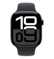 Apple Watch Series 10 GPS 46mm Simsiyah Alüminyum Kasa ve Siyah Spor Kordon Akıllı Saat Teşhir (Açıklamayı Okuyunuz)