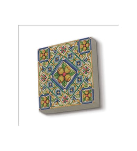İtalyan Deseni Baskılı Taş Magnet 5X5