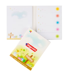 Bigpoint Yapışkanlı Not Kağıtları Seti Happy Baskılı