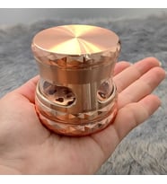 63 mm. Rose Pencereli Tütün Baharat Herbal Öğütücüsü Parçalayıcı rc80rs