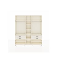Arges Gardrop 11 Raflı 4 Çekmeceli 2 Askılı 220x30x243 Aytaşı-Aytaşı