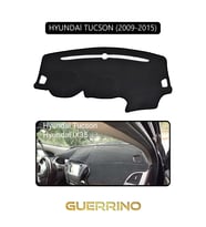 HYUNDAİ TUCSON 2009-2015TORPİDO KORUMA HALISI SİYAH KENAR