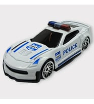 Metal Mini Polis Arabası 8 cm - Polis - 1