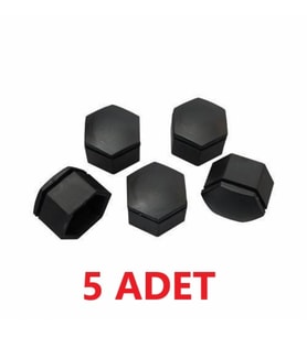 Opel Astra H Siyah Bijon Kapagi 17x23 mm (5 Adet) 