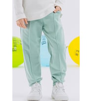 Breeze Kız Çocuk Alt Cepli Yazı Baskılı 1.5-5 Yaş, Su Yeşili