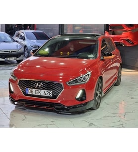 Hyundai İ30 Uyumlu Makyajlı Ön Ek 2017+ (Plastik)