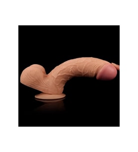 24.5 CM Büyük Boy Kalın Realistik Dildo - Legendary King Sized