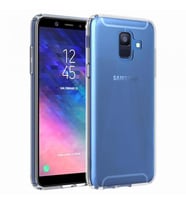 Buff Galaxy A6 2018 ile Uyumlu Air Hybrid Kılıf Crystal Clear