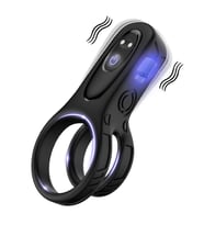 PRIME TOYS Rinse Şarjlı Güçlü Titreşimli Su Geçirmez Klitoris Uyarıcı Testis ve Penis Yüzüğü