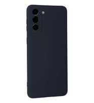 Newface Samsung Galaxy S21 Plus Kılıf Nano içi Kadife Silikon - Lacivert